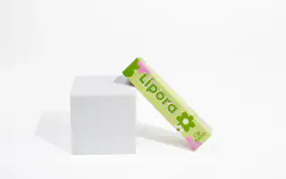 รูปตัวอย่างกล่องเครื่องสำอาง Lipora Lip Balm สำหรับรับผลิตกล่อง รับทำกล่อง และผลิตกล่องโดย Box Corner Art มุมหลัก
