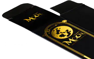 รูปตัวอย่างกล่องน้ำหอมและเครื่องหอม MOON Aroma สำหรับรับผลิตกล่อง รับทำกล่อง และผลิตกล่องโดย Box Corner Art มุมหลัก