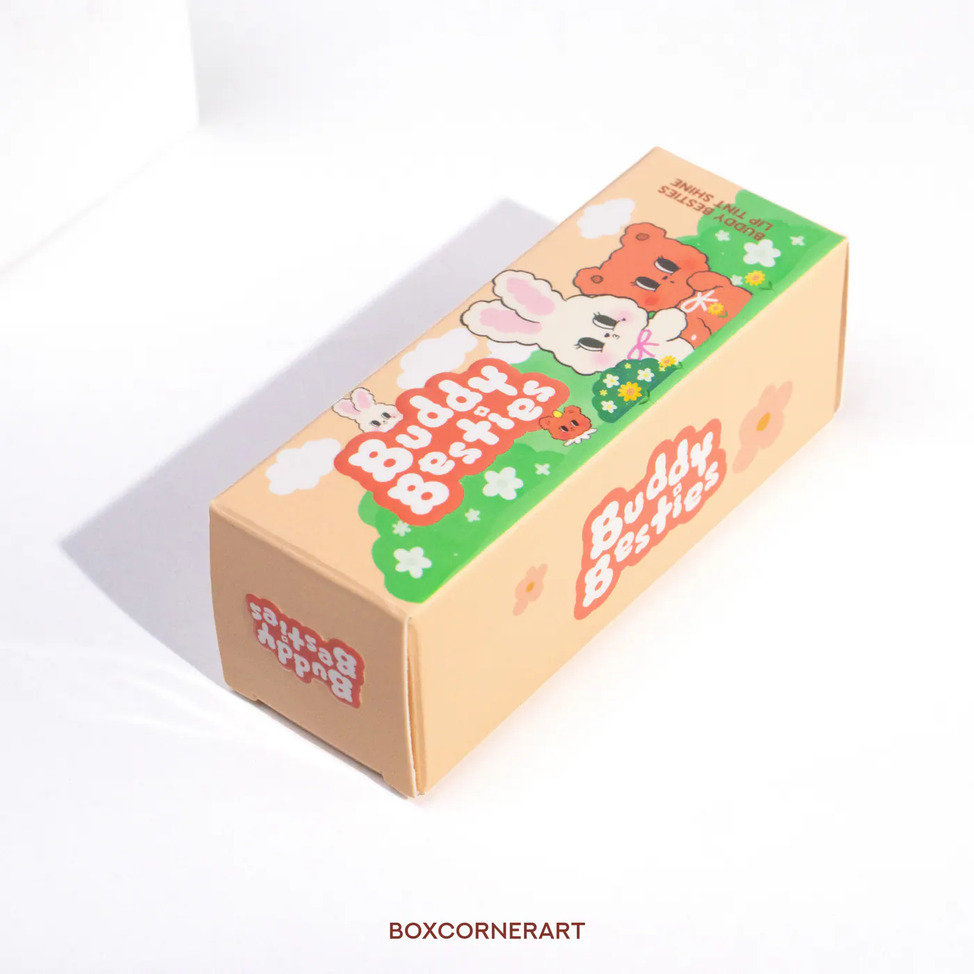วาง Artwork หน้าหลังข้างกล่องเครื่องสำอางอย่างไรให้อ่านง่าย โดย Box Corner Art