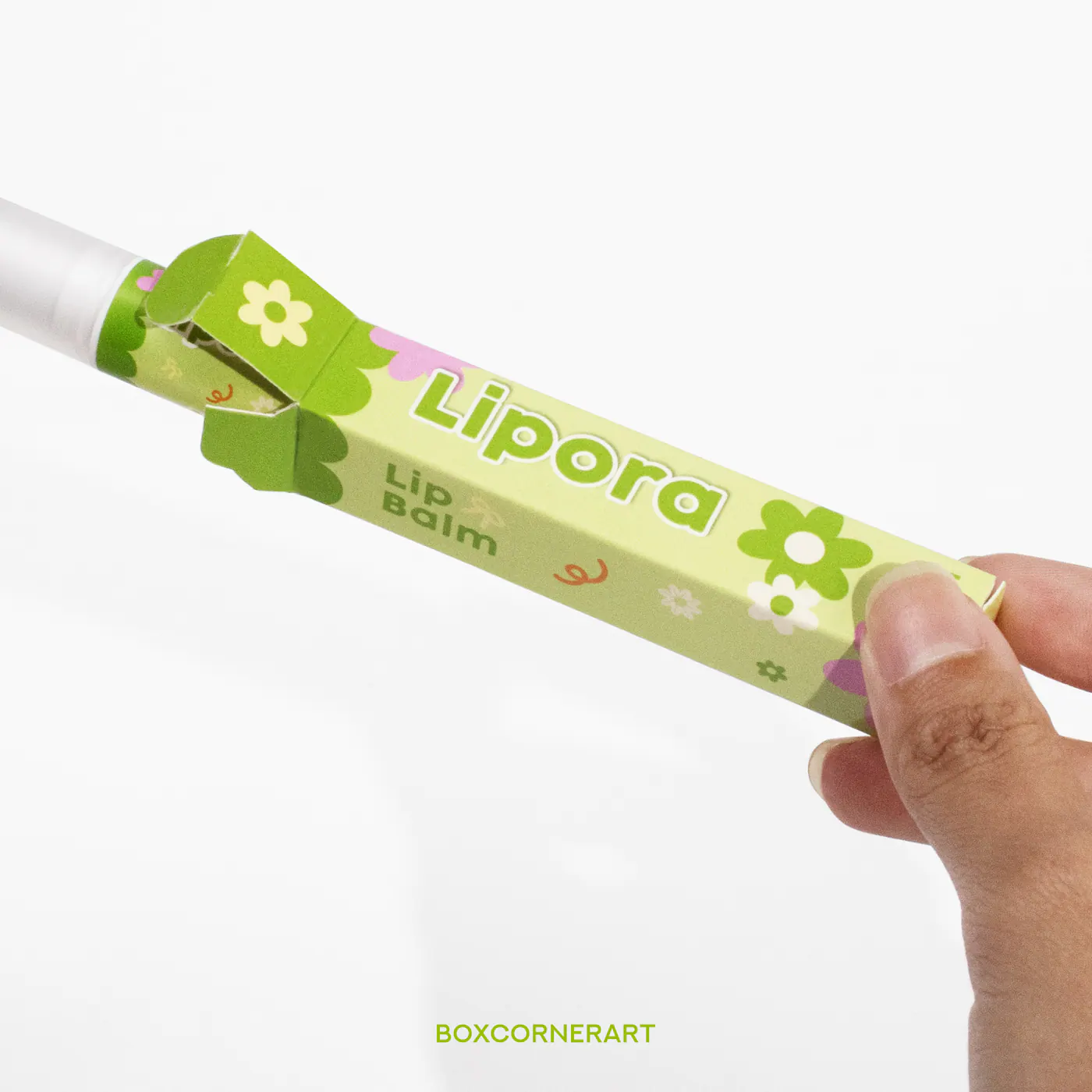 กล่อง Lipora Lip Balm ทำกล่องลิปให้ดูสะอาดและน่าเชื่อถือ ภาพประกอบที่ 2