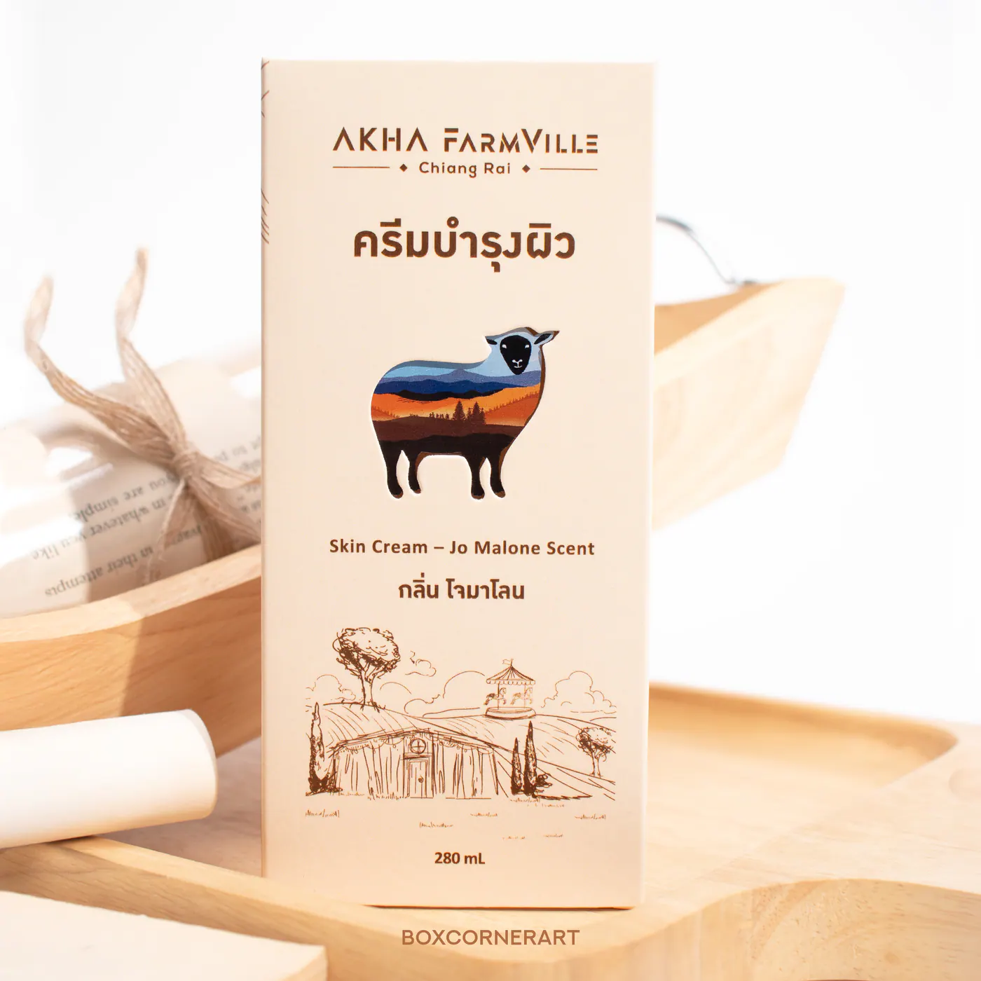 กล่อง Akha farmville กลิ่นโจมาโลน