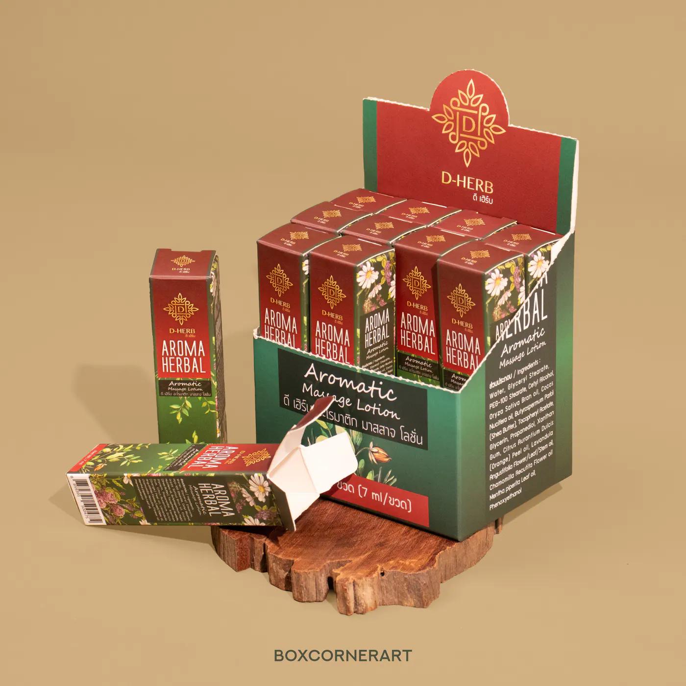 กล่องเซ็ตสินค้า Wellness ทำอย่างไรให้ดูครบชุดและน่าใช้ โดย Box Corner Art