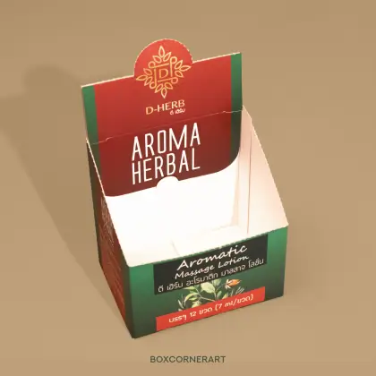 กล่อง D-HERB Aroma Herbal Aromatic Massage Lotion รูปที่ 6