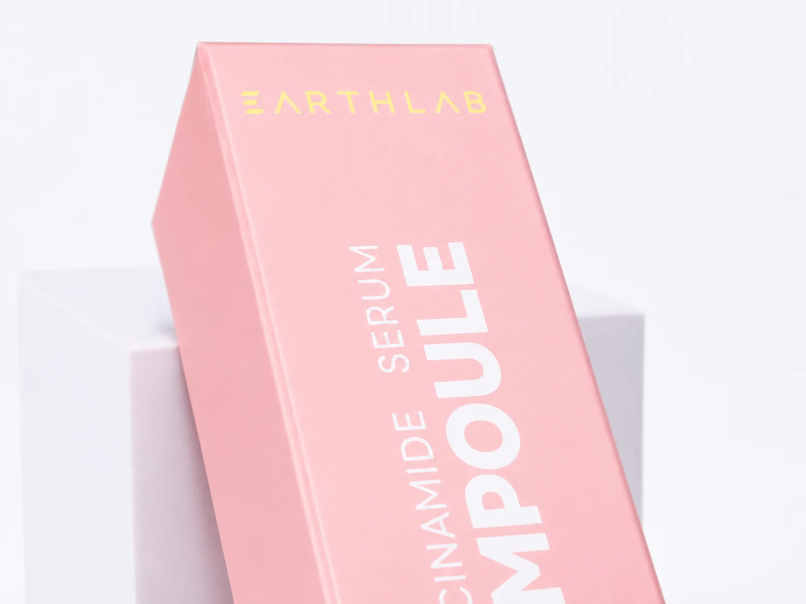 กล่องเซรั่ม Earth Lab Ampoule Serum งานพิมพ์กล่องสกินแคร์
