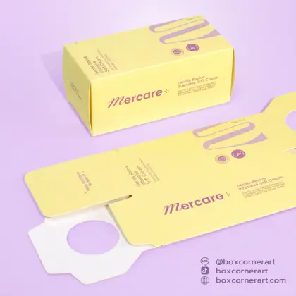 กล่อง Soft Cream โทนม่วงเหลือง รูปที่ 4