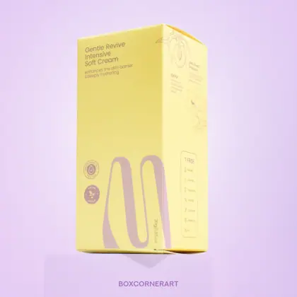 กล่อง Soft Cream โทนม่วงเหลือง รูปที่ 5