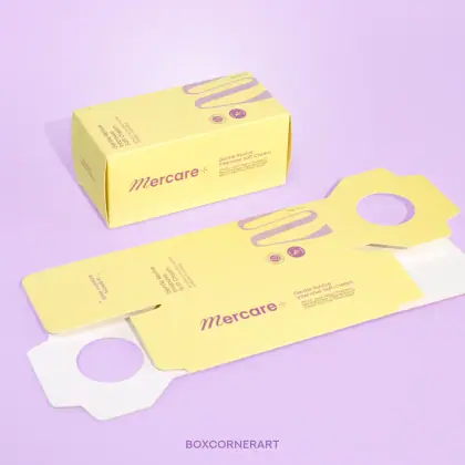 กล่อง Soft Cream โทนม่วงเหลือง รูปที่ 9