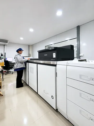 เครื่องพิมพ์ Digital Canon สำหรับงานกล่องจำนวนน้อย