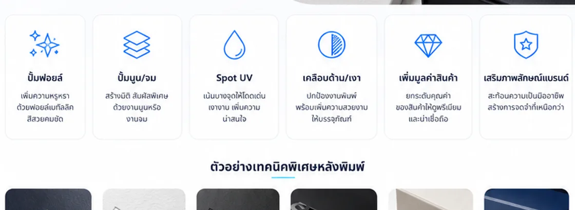 งานหลังพิมพ์มีผลต่อความสวยและความทนของกล่องอย่างไร ภาพประกอบที่ 2