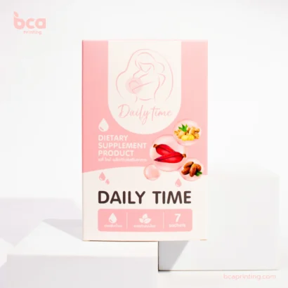 รับผลิตกล่องผลิตภัณฑ์เสริมอาหาร