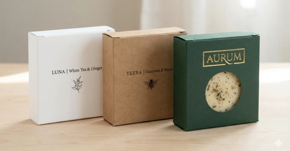 ผลิตกล่องสบู่